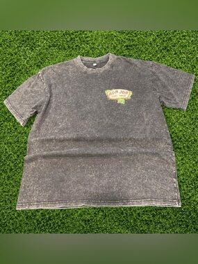 Vtg RonJon Surf Shop Dark Seas Black t-shirt Sz L Washed Black